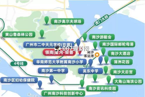 “领南星河荣誉”南沙湾新高端住宅？